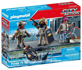 Playmobil 71146 Set de figuri pentru forțele speciale č.1