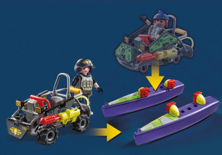 Playmobil 71147 ATV off-road Unități speciale č.3