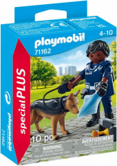 Playmobil 71162 Figurină polițist cu cățel č.1