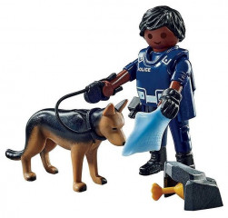 Playmobil 71162 Figurină polițist cu cățel č.3
