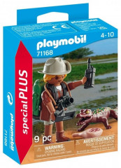 Playmobil 71168 Cercetător cu aligator č.1