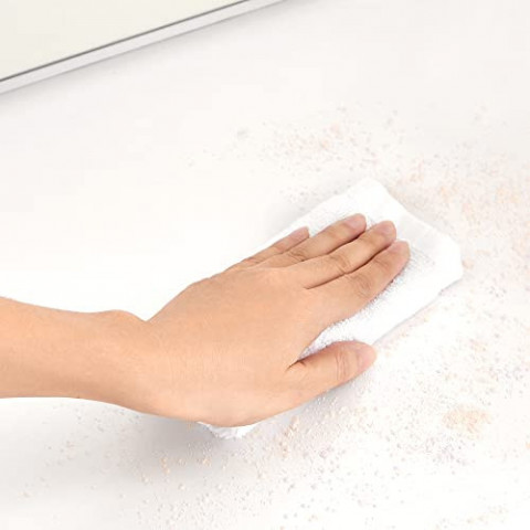 Masă de toaletă cu iluminare LED 9 | alb č.5