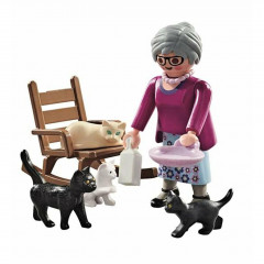 Playmobil 71172 Bunicuță cu pisici č.3