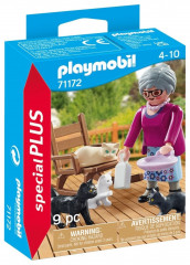 Playmobil 71172 Bunicuță cu pisici