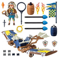 Playmobil 71211 Novelmore Rogalo-ul zburător al lui Dario č.2