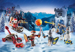 Playmobil 71346 Calendar de Advent Novelmore Luptă pe zăpadă č.3