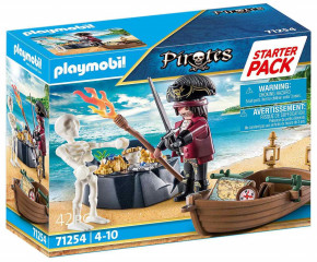 Playmobil 71254 Starter Pack Pirat cu barcă