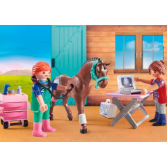 Playmobil 71241 Veterinar pentru cai č.3