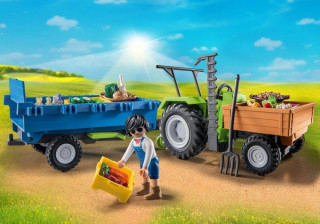 Playmobil 71249 Tractor cu remorcă č.2