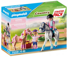 Playmobil 71259 Starter Pack Îngrijirea calului