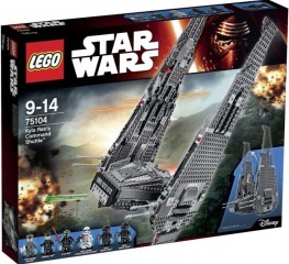 LEGO Star Wars 75104 Microfighter Shuttle a lui Kylo Ren č.1