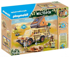 Playmobil Wiltopia 71293 Cu vehicul printre lei č.1