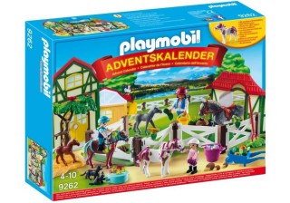 Advent calendar Playmobil 9262 Ferma căluților č.1