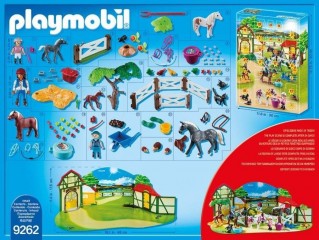 Advent calendar Playmobil 9262 Ferma căluților č.2