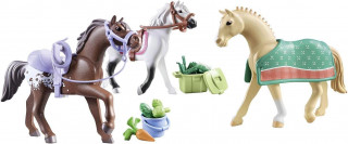 Playmobil Horses of Waterfall 71356 3 cai: Morgan, Quarter Horse și Shagya Arabian č.3