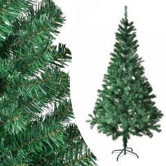 Arbore de Crăciun, artificial 210 cm verde č.1