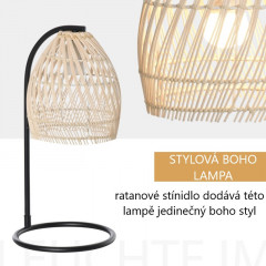 Stolní lampa | 20 cm x 20 cm x 41 cm č.3