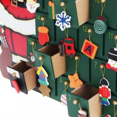 Advent calendar Arbore de Crăciun |  lemn č.2