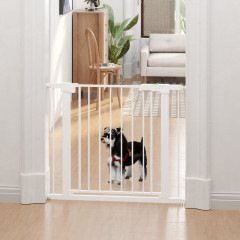 Grilaj reglabil pentru protectie copii 75-96 cm | alb č.2