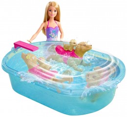 Mattel Barbie piscina cățeluși č.1