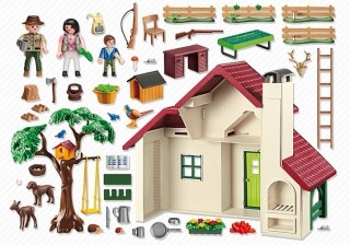 Playmobil 6811 Casa pădurarului č.2