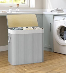 Cos de rufe cu 3 sectiuni 150 l | gri č.1