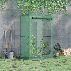 Zahradní fóliovník 120x120x200cm | zelený