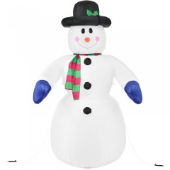 Om de zăpadă gonflabil XXL cu iluminare LED 240 cm | 20 LED č.2