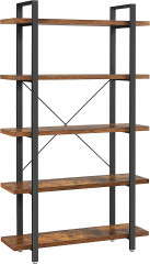 Raft rustic cu cinci polite | 105 x 33,5 x 177,5 cm č.3