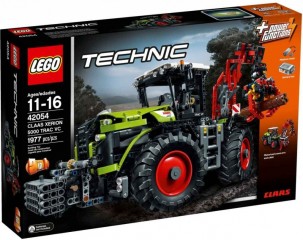 LEGO Technic 42054 Claas Xerion Trac VC č.1