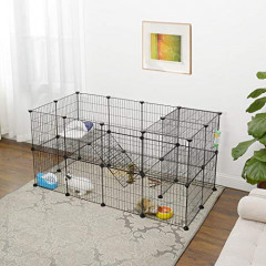 Țarc metalic pentru animale mici | 143 x 73 x 71 cm č.1