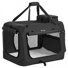 Box de transport pentru câini | 60 x 40 x 40 cm, negru č.1