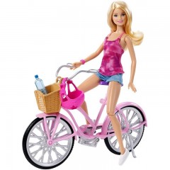 Mattel Barbie pe bicicleta č.1