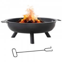 Vatră de foc portabilă 2în1 | Ø63 cm č.1