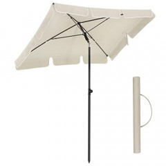 Umbrelă de grădină dreptunghiulară 200 x 125 cm | bej č.3