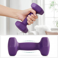 Set de gantere hexagonale cu suport | galben, roz, mov č.3
