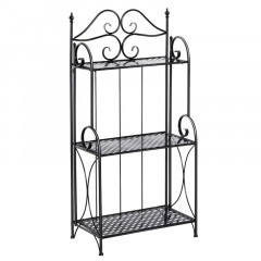 Suport metalic pentru flori 56 x 30 x 114 cm | 3 polițe č.2