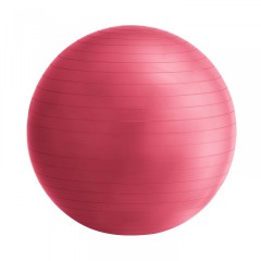 Minge gimnastică 75 cm cu pompă, roșu č.1