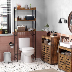 Dulap de baie deasupra WC-ului | maro rustic č.1