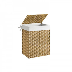Coș de rufe din ratan țesut cu capac 90 l | natur č.2