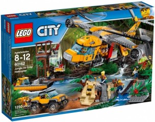 LEGO City 60162 Jungle Air Drop Helicopter Exclusive č.1