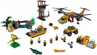 LEGO City 60162 Jungle Air Drop Helicopter Exclusive č.2