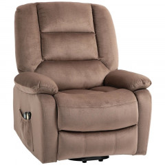 Fotoliu masaj și recliner Ruda | maro č.1