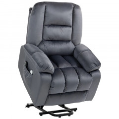 Fotoliu masaj și recliner Vilém | gri č.2