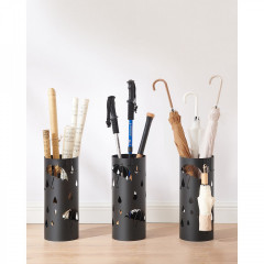 Suport metalic pentru umbrele Ø17 x 41 cm | negru č.2
