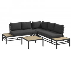 Set de grădină din aluminiu Ota | gri č.1