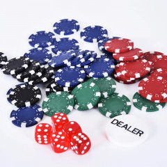 Set poker portabil cu 200 jetoane | 29,5 x 20,5 x 6,5 cm č.2