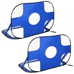 Set de porți de fotbal pliabile 2 bucăți | 120 x 80 x 80 cm č.1
