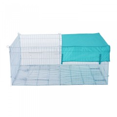 Padoc metalic pentru iepuri, cobai și alte rozătoare 144 x 112 x 60 cm č.2