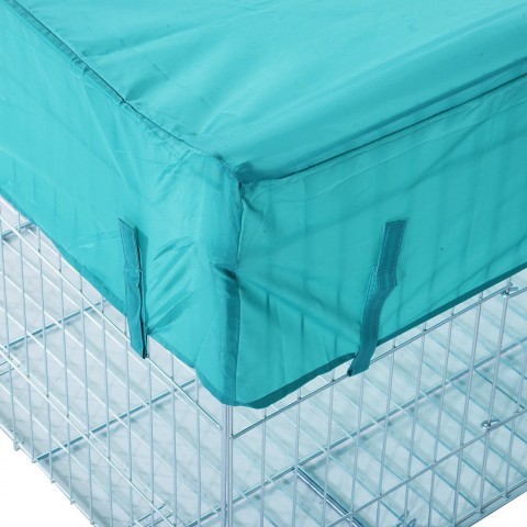 Padoc metalic pentru iepuri, cobai și alte rozătoare 144 x 112 x 60 cm č.6